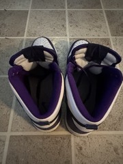 Size 6.5 (GS) – Nike Dunk High Electro Purple Midnight Navy