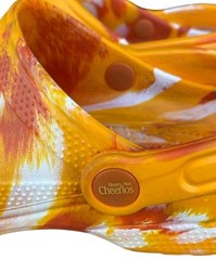 Honey Nut Cheerios Crocs Clogs Kids Size J5 Womens 6-7 Excellent Orange White