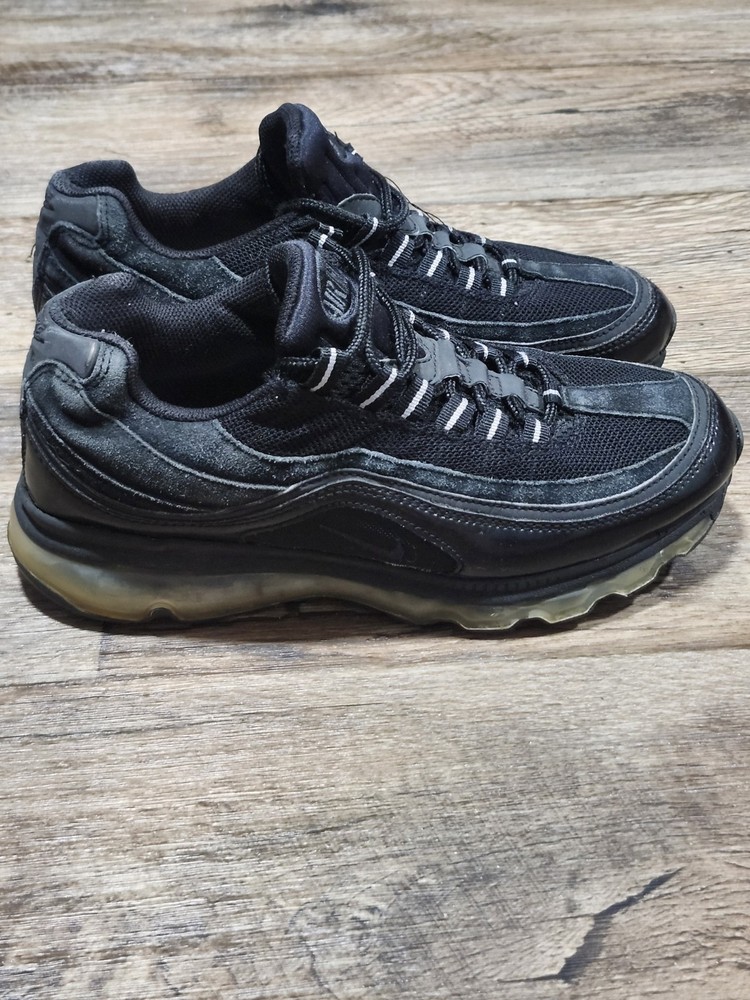 Nike Air Max 24-7 360 Running Shoes 97 Black Size 7 Y Youth 7Y Womens 8.5