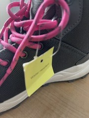 🆕 All in Motion-Kids Dawson Grey/Pink Water Boots size 6 / Women Size 8