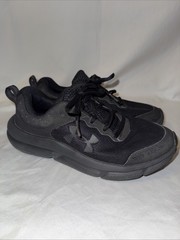 Under Armour Youth Charged Assert 10 Running Shoe 3026175-004 Black Size 5Y