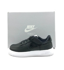 *NEW* PRE-SCHOOL KIDS NIKE FORCE 1 LOW EASY ON LV8 1 (PS) BLACK (FV6104 001) 👍