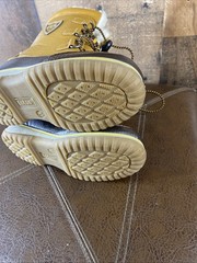 Totes Kids Lil Morris Wheat Brown Lined Winter Snow Rain Boots Size 10T Toddler