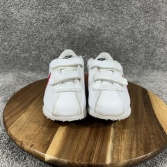 Nike Cortez Basic SL Kids Sz 2Y Red White Blue Forrest Gump Atheltic Shoes Used