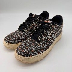 Nike Air Force 1 Low ’07 LV8 Just Do It Kids AOP Sneakers Shoes 7Y Streetwear
