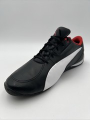 Puma 304609 01 Drift Cat 5 Black Leather Athletic Sneaker Shoes Youth US 6.5 EUC
