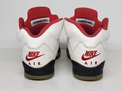 Nike Air Jordan 5 V Retro Fire Red White 440888-102 Youth Shoes 5.5Y or Womens 7