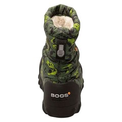 Bogs B-Moc Snow Cool Dinos Kid’s Winter Boots, Dark Green Multi, K6