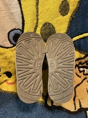 UGG Australia Neumel II Charcoal Grey Kids Chukka Boots 1017320K-CHRC SZ 2