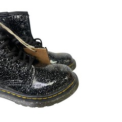 Dr. Martens Youth Kids Fashion Boot Ankle Combat 1460 J Lace Up Black Size 12
