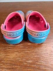 Crocs Classic Lined Slip-On Clog Unisex Kids Size C8 Multi-Color