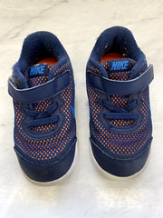 Nike- Flex Experience-Black/Blue/Orange-Young Boy- Size 8c