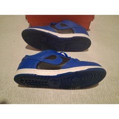 Nike Dunk Low PS Hyper Cobalt Black White CW1588-001 Size 3Y Kids Used Preschool