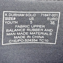 Bogs K Durham Solid Kids Youth 5 Black Waterproof Neoprene Rain Snow Boots 71847