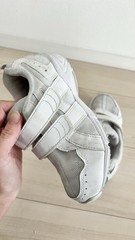 ASICS Kids Orthopedic Support Shoes 19cm Hook & Loop Wide Open Fit IndoorOutdoor