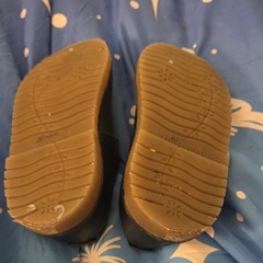 Stride Rite Beatrix Buckle Leather Mary Jane Shoes Navy Blue Kids 9.5M Flat