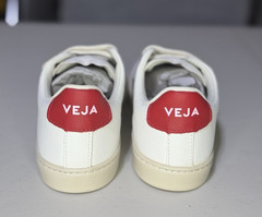 Veja Recife Chromefree Leather White Navy &Red/Kids Size 4/Women’s 5-5 1/2/ #98