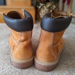 Timberland Boots Wheat/Tan 7M Primaloft Junior 6″ 12909 Waterproof 200 grams NUC