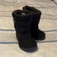 Kamik Snowbug Unisex Kids Black Pull-On Snow Boots US 6 Round Toe