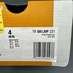 Timberland Toddle Tracks Hook Loop Wheat Nubuck Leather Boots Toddler Size 4 New