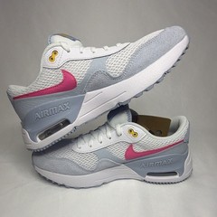 Nike Air Max SYSTM (GS) 5Y White/Pink/Blue 5Y/6.5W Brand New No Box Top