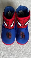 • Spiderman Booties Slippers Kids Size 9-10 Large