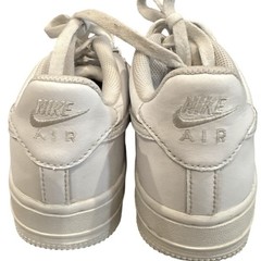 Nike Air Force 1 (GS) Triple White Leather Sneakers Youth 4Y EUR 36 UK 3.5