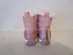 EasyStar Cold Weather Easy on off Water Resistance Snow Boot Pink Size 5