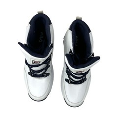 Fila Size 6 Youth Unknown Territory High Top Sneaker Boot White