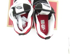 Vans Knu Skool Kids‘ Youth Black Racing Red Skate Shoes Sneakers US 2.0