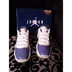 Air Jordan 11 Retro Low GS Midnight Navy White FV5121-104 Size 6Y