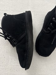 UGG Neumel II Unisex Kid Chukka Boot, Size 3- Black (1017320K)