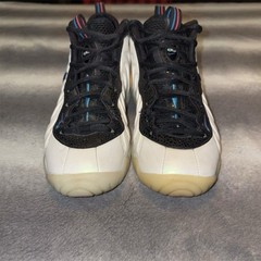 Nike Air Foamposite Pro GS 3D White/Blue Hero Red Orbit Indigo Force 644792-102