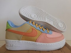 Nike Air Force 1 LV8 NN (GS) Next Nature Sun Club Sanded Gold Sz 6Y [DM0984-700]