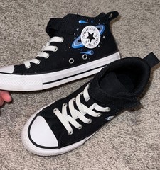 Converse Chuck Taylor All Star Space Rocket High Top Sneakers Kids Youth Size 2