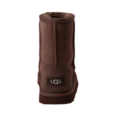Big Kids UGG Classic II Boot – Burnt Cedar Suede, Size 6 US [1017703K]