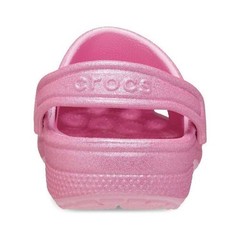 CROCS 206993-6XE CLASSIC GLITTER CLOG_GLITTER/PINK-SIZE 1