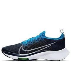 Nike Air Zoom Tempo FK Flyknit Blue/White CJ2102-400 Youth Size 6y