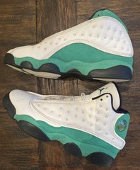 Nike Air Jordan 13 Retro GS Lucky Green Sneakers Size 7Y DB6536-113