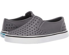 Native Shoes Z1313* Kids Grey Miles Slip-On Size US J1 EU 32.5