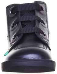 Kickers Kick Hi Largity Junior Lace Up Leather Ankle Boots Sizes US 4 – 7
