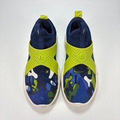 Nickelodeon x Super Heroic TMBLR v2.0 Blue Green Slip On Camo Shoes Youth Size 6
