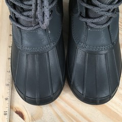 Swiss Tech Boots Youth 2 Thinsulate Waterproof Winter Lace Up Mid-Calf Gray