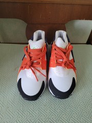 Huarache Run GS ‚White Blue Orange‘ 5.5y 7 wmns