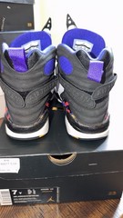 Jordan Air Jordan 8 Retro BG Multicolor Leather Kids Sneakers 7Y High Top