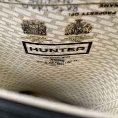 HUNTER Original Rain Boots US 2 EU 32 Big Kids Black High Gum Boot Rubber