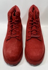 Timberland Waterproof Boots Medium Red Nubuck Size 5 M Junior 0A625Y Boxed NEW
