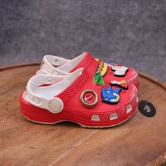 Crocs x SEGA Sonic the Hedgehog Clogs Kids Size C8 Red Limited Edition 2023
