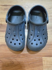 Crocs Size 10 Unisex Kids Clog – Black