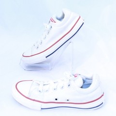 Converse Kid Size 12 White Low Top MADISON All Star Padded Sneakers – A01694F